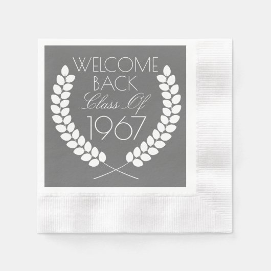 Welcome Back Class Serviette (Vorderseite)