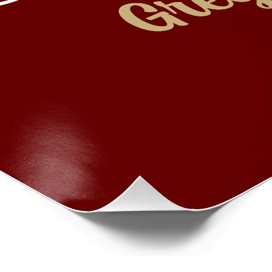 Welcome Back Class-Wiedersehen Poster (Ecke)