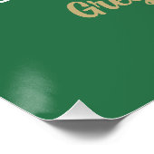 Welcome Back Class-Wiedersehen Poster (Ecke)