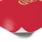 Welcome Back Class-Wiedersehen Poster (Ecke)