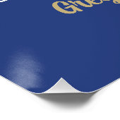 Welcome Back Class-Wiedersehen Poster (Ecke)