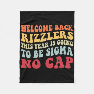 Welcome Back Rizzlers This Year Is Going To Be Sig Fleecedecke