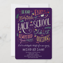 Welcome Back School Picnic Einladung