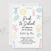 Welcome Back School Picnic Einladung (Vorderseite)