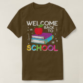 Welcome Back To 1st Day of School Student Teacher T-Shirt (Design vorne)