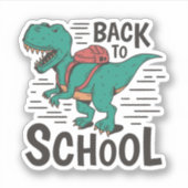 Welcome Back to School 2022 Aufkleber (Vorderseite)