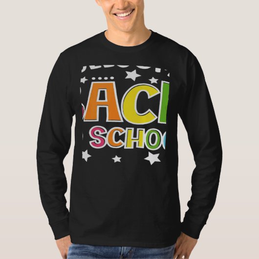 Welcome Back To School Christmas 2023 Outfit Half  T-Shirt (Vorderseite)