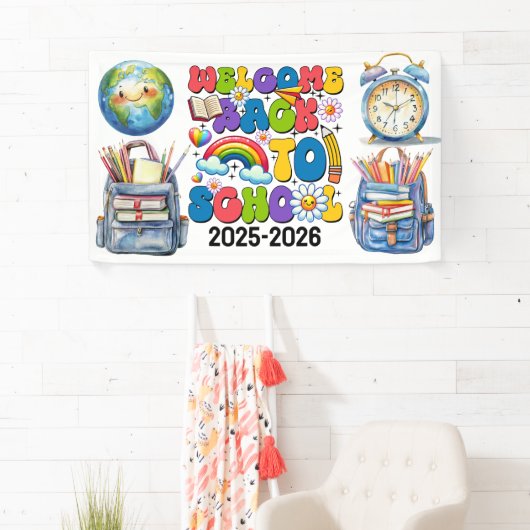 Welcome Back to School | Classroom Banner (Insitu)