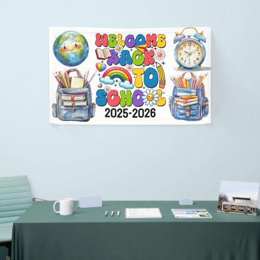 Welcome Back to School | Classroom Banner (Messeveranstaltung)