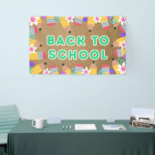 Welcome Back to School Classroom Poster Banner (Messeveranstaltung)