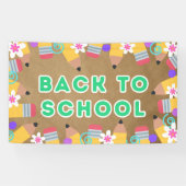 Welcome Back to School Classroom Poster Banner (Horizontal)