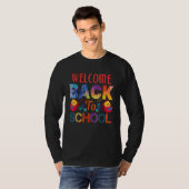 Welcome Back To School First Day Of School Teacher T-Shirt (Vorne ganz)