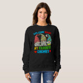 Welcome Back To School Gnomes For Teacher Sweatshirt (Vorne ganz)