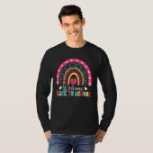 Welcome Back To School Leopard Rainbow Teacher Stu T-Shirt (Vorne ganz)