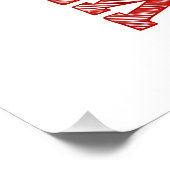 Welcome Back to School – Pencil Illustration Poster (Ecke)