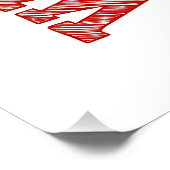 Welcome Back to School – Pencil Illustration Poster (Ecke)