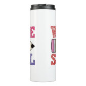 Welcome Back to School – Pencil Illustration Thermosbecher (Rückseite)