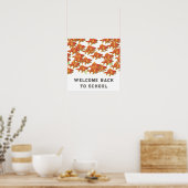 Welcome Back To School Poster (Küche)