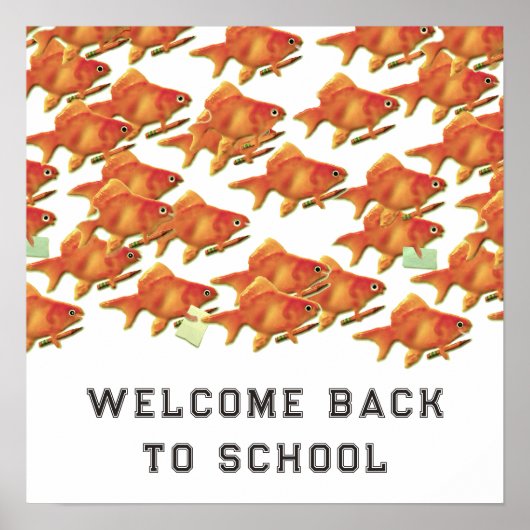 Welcome Back To School Poster (Vorne)