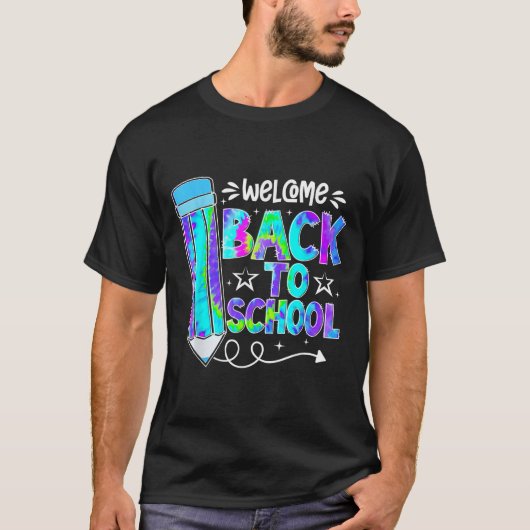 Welcome Back To School Shirts First Day Of School (Vorderseite)
