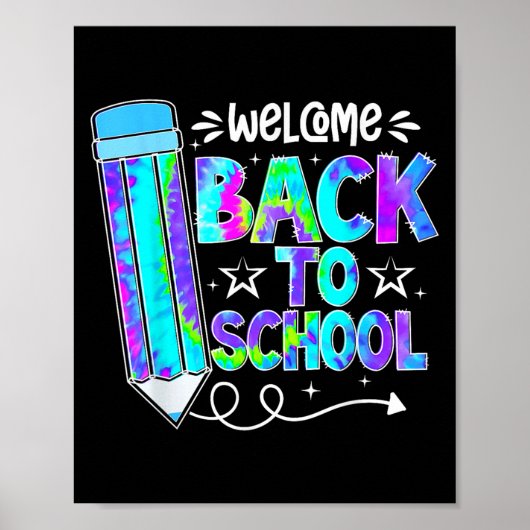 Welcome Back To School Shirts First Day Of School Poster (Vorne)