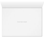 Welcome Back with Bunting and Confetti  (Innenansicht Horizontal (Unten))