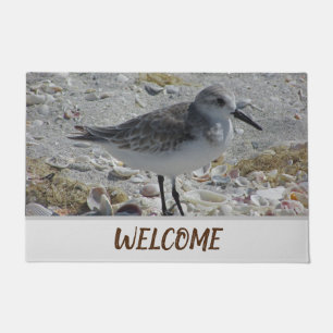Welcome Beach House Coast Animal Foto Shore Bird Fußmatte