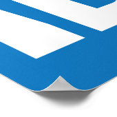 Welcome Bienvenidos English Spanish Banner Poster (Ecke)