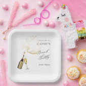 Welcome Brunch und Bubbly Brautparty 9" Pappteller (Party)