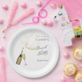 Welcome Brunch und Bubbly Brautparty 9" Runde Pappteller (Party)