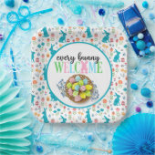 Welcome Bunnies Pappteller (Party)