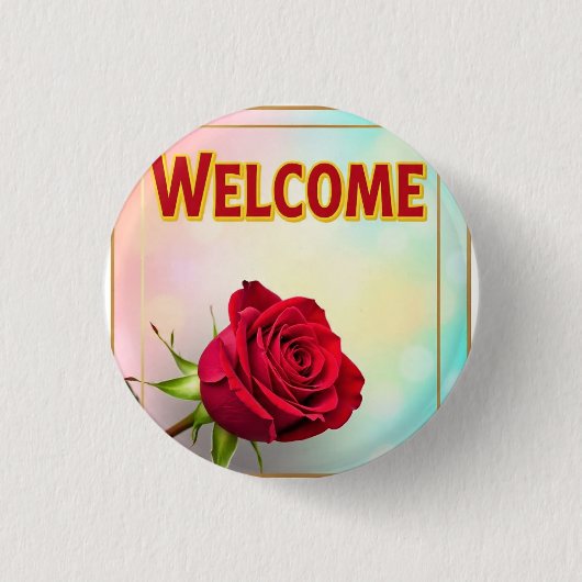 Welcome  button (Vorderseite)