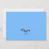 Welcome Card Einladung (Rückseite)