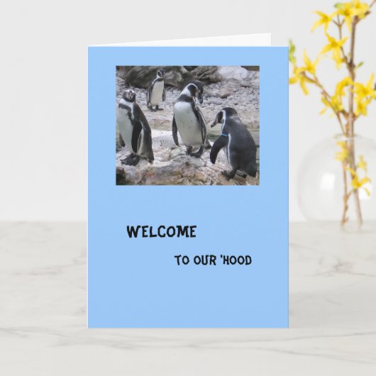 Welcome Card Karte (Gelbe Blume)
