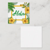 Welcome Card Mitteilungskarte (Vorne/Hinten)