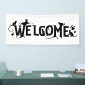 Welcome Cat Banner (Messe)