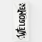 Welcome Cat Banner (Vertikal)