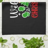 Welcome Christmas Tree And Ornaments-23758 Geschirrtuch (Gefaltet)