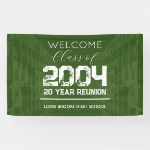 Welcome Class of 2004 20 Year High School Wiederse Banner