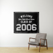 Welcome Class of 2006, 20 Year Reunion Decor Wandteppich (Beispiel (Horizontal))