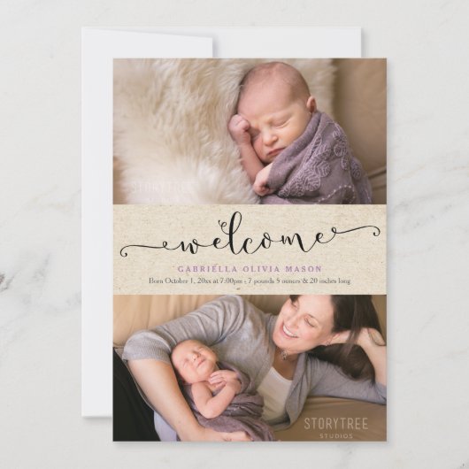 Welcome Collage Ankündigung (Vorderseite)