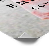 Welcome Couple's Dusche Foto Digital oder Poster (Ecke)