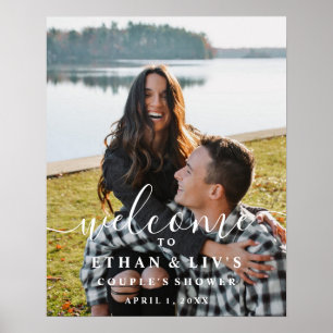 Welcome Couple's Dusche Foto Digital oder Poster