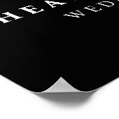 Welcome Couple's Foto Dusche Digital oder Poster (Ecke)