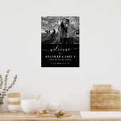 Welcome Couple's Foto Dusche Digital oder Poster (Küche)