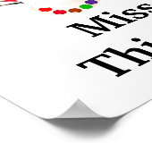 Welcome Custom-Klasse Poster (Ecke)