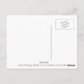 Welcome Custom Post Card Postkarte (Rückseite)