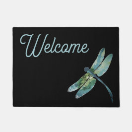 Welcome dragonfly doormat fußmatte