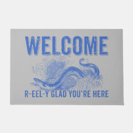 Welcome Eel Spaß Fußmatte