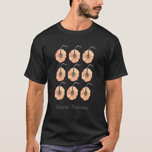 Welcome Fall in French T-Shirt (Vorderseite)
